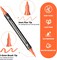 72 Colors Acrylic Paint Pens – Dual Tip Brush & Fine Tip Markers for Rock Painting, Wood, Canvas, Stone, Glass, Ceramic, DIY Crafts, Professional Art Supplies